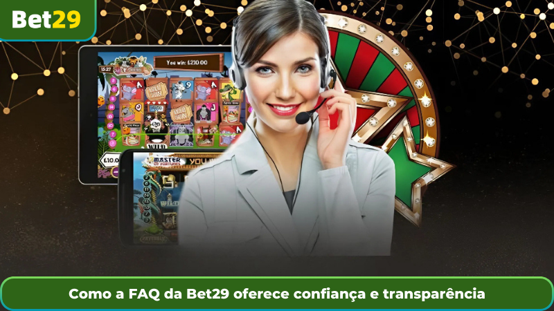 Como a FAQ da Bet29 oferece confiança e transparência